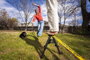 GIBBON Slackyard – slackline konstrukce na zahradu